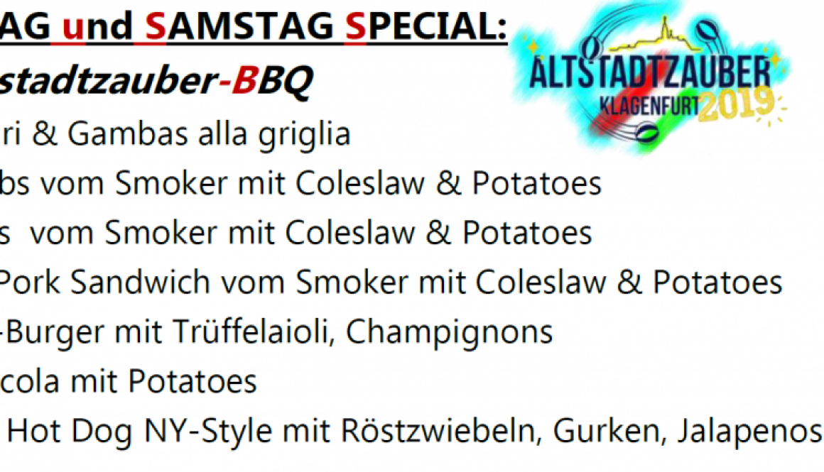 Altstadtzauber 2019 Specials TAM 1