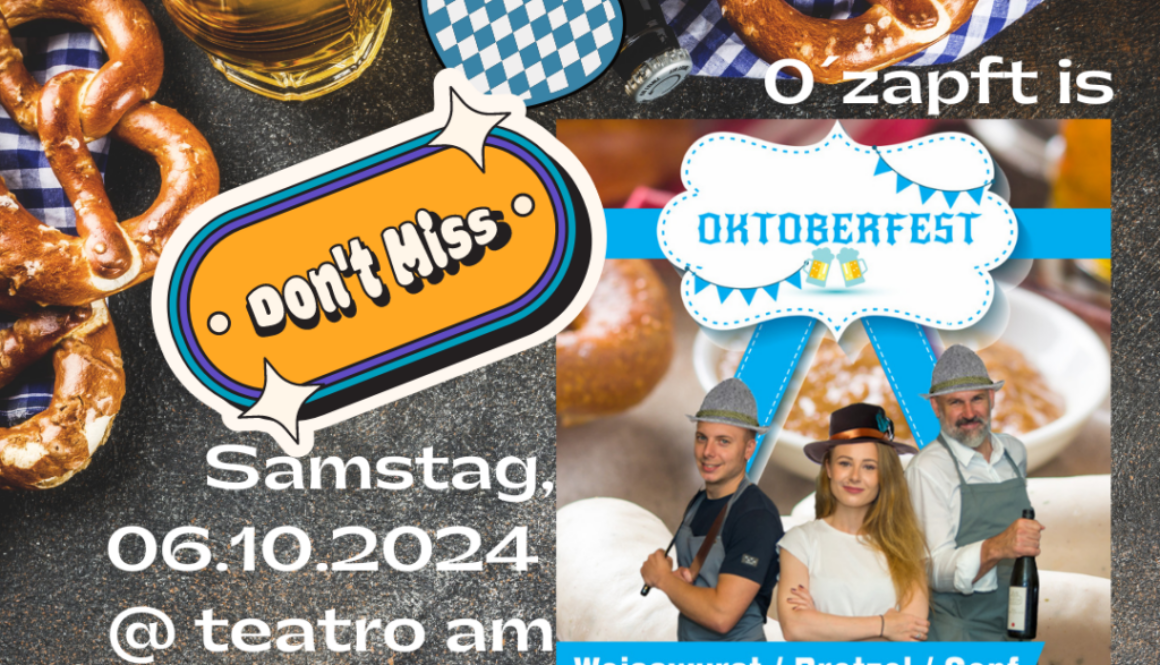 DONT MISS OKTOBERFEST SAMSTAG 06-10-2024